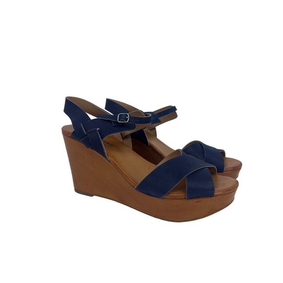 New Lucky Brand Wedge Blue 9.5 - Picture 1 of 8